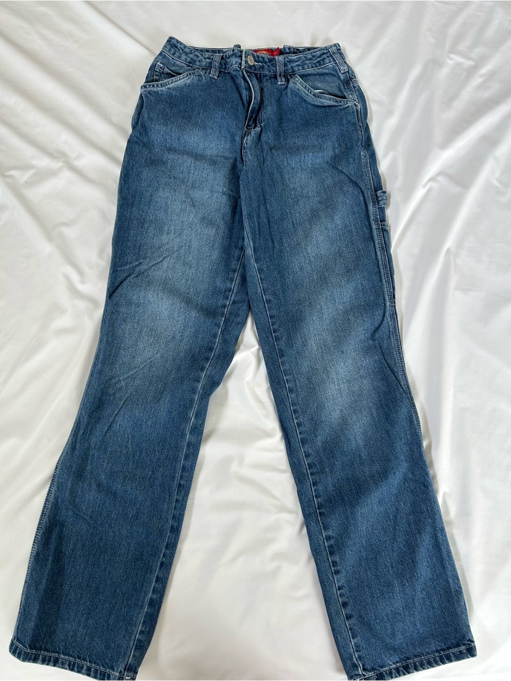 Dickies Relaxed Straight-Leg Blue Jeans